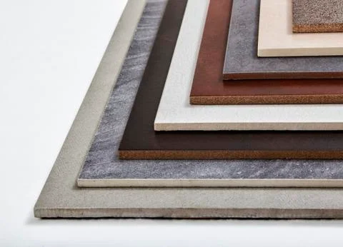 Samples of a ceramic tile Stock Photos