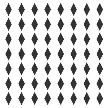 Samples chess rhombus icon. Geometric paper symbol. Sign decor vector. Stock Illustration