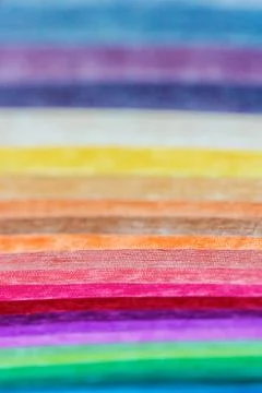 Samples of colored cloth background texture Stock Photos