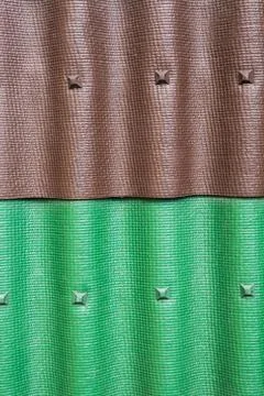 Samples of corrugated roofing Stock Photos
