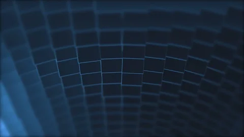 Samples of different color shades from dark to light blue. Stock Footage 124500348