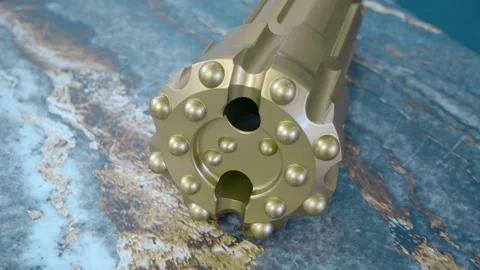 Samples of drilling bits of different designs for the corresponding works 库存影片 330878384