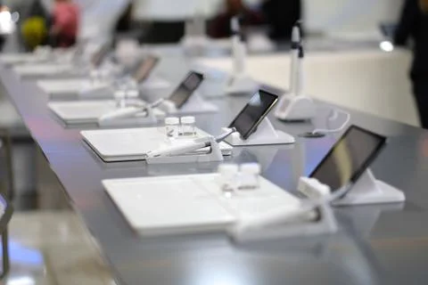 Samples of endodontic motors, devices for root canal treatment in dentistry Stock Photos