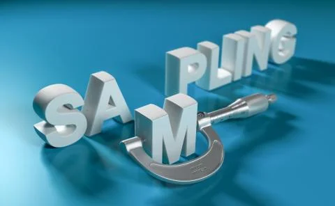 Sampling Inspection and Statistical Quality Control Concept. 스톡 일러스트