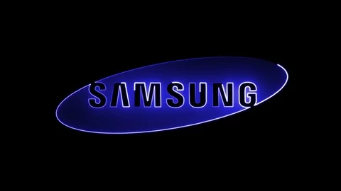 samsung neon logo