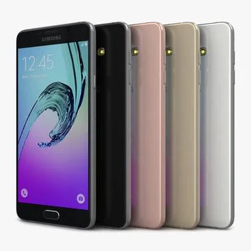 Samsung Galaxy A7 2016 All Color ~ 3D Модель # 90936870