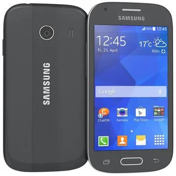 Samsung Galaxy Ace Black ~ 3D #91498974 |