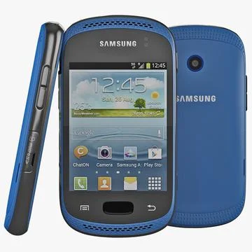 Samsung Galaxy Music Blue 3D Model