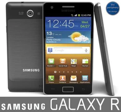 Samsung Galaxy R Smartphone 3D Model