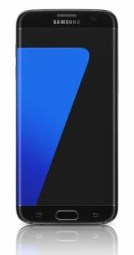 Samsung Galaxy s7 Edge Stock Illustration