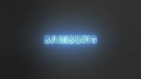 samsung neon logo