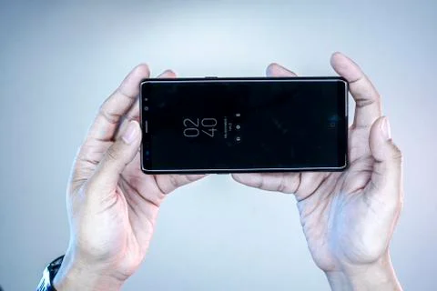 Samsung Note 8  Stock Photos
