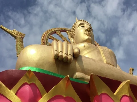 Samui Big Buddha Stock Footage 71023963