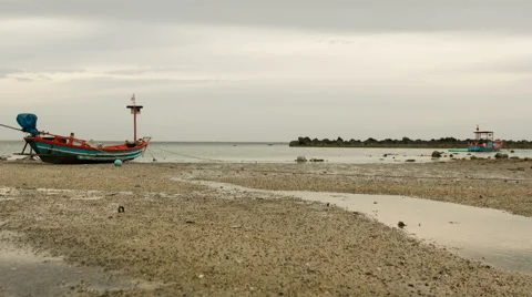 Samui island beach timelapse Vídeo Stock 63628425