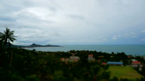 Samui panorama time lapse Stock Footage 43173961