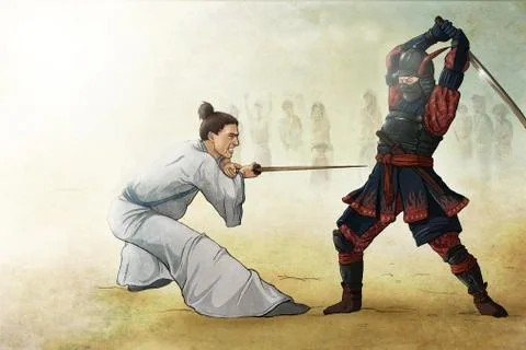 Samura Duel Illustration