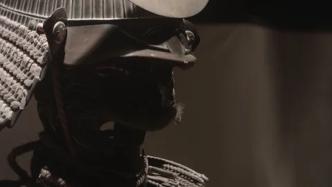 Samurai armour (log) Stock Footage 126597275