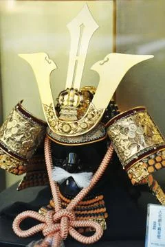 Samurai costume Foto stock