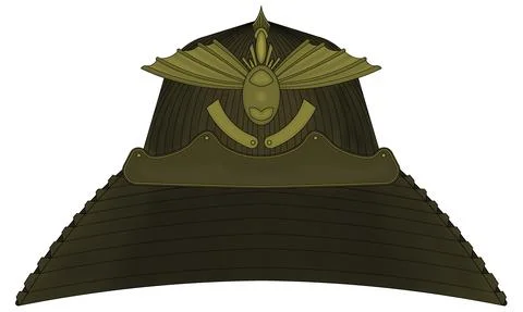 Samurai Hat Stock Illustration