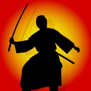 Samurai Stock Illustration
