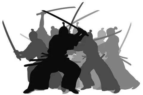 Samurai Stock Illustration