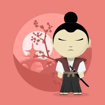 Samurai Stock Illustration
