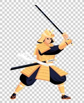 Samurai lord Stock Illustration