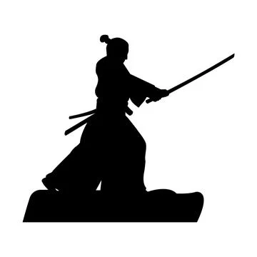 Samurai sword icon Stock Illustration