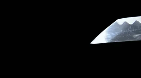 Samurai sword knife vertical in 10858 Stock Footage 20496659
