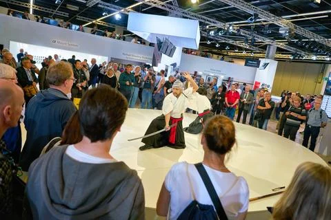 Samurai Sword Show Stock Photos