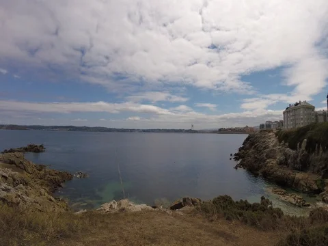 San Amaro beach Stock Footage 78981068