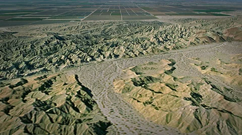 Earthquake california fault line