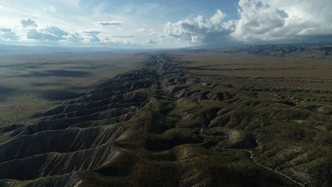 San Andreas Fault Stock Footage 119729276