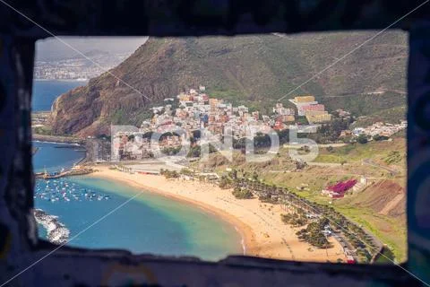 San Andres, Tenerife. Amazing coastline with beaches and tourist attractions. Stock Photos