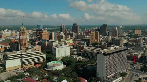 San Antonio Downtown 스톡 동영상 245666868