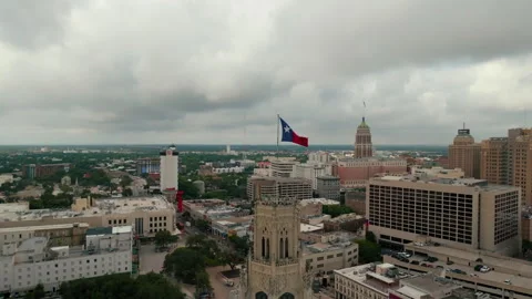 San Antonio Downtown 스톡 동영상 245675784