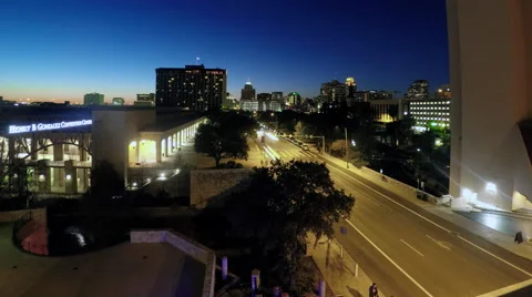 San Antonio Dusk Timelapse Stock Footage 64143770