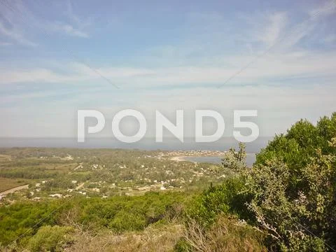 San antonio hill view Stock Photos