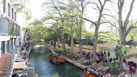San Antonio Riverwalk Stock Footage 271195500