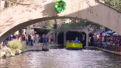 San Antonio Riverwalk Stock Footage 271195607