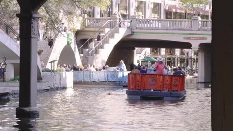 San Antonio Riverwalk Stock Footage 271196027
