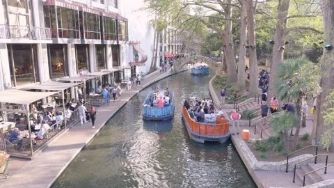 San Antonio Riverwalk Stock Footage 271235870