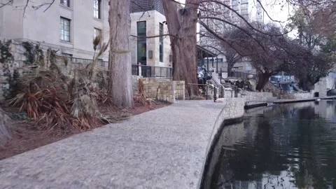 San Antonio Riverwalk Pathway #2 Stock-Footage 150124405