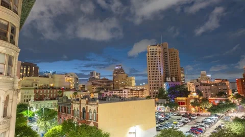 San Antonio Skyline Timelapse Stock Footage 283190101