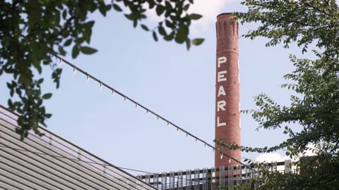 San Antonio, Texas - August 9, 2020: Pearl Brewery revitalized district Video stock 137423219