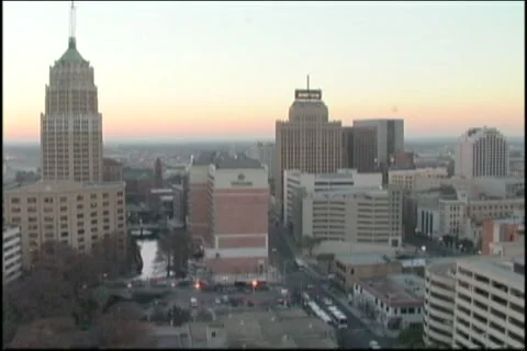 San Antonio Time Lapse Stock Footage 921708
