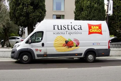 San Carlo Rustica delivery van Stock Photos
