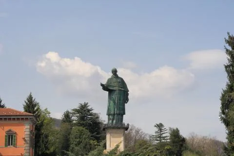 San carlone statue Stock Photos