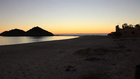 San Carlos Sunset Stock Footage 1131490