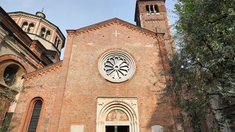 San Celso church Stock Footage 238503156